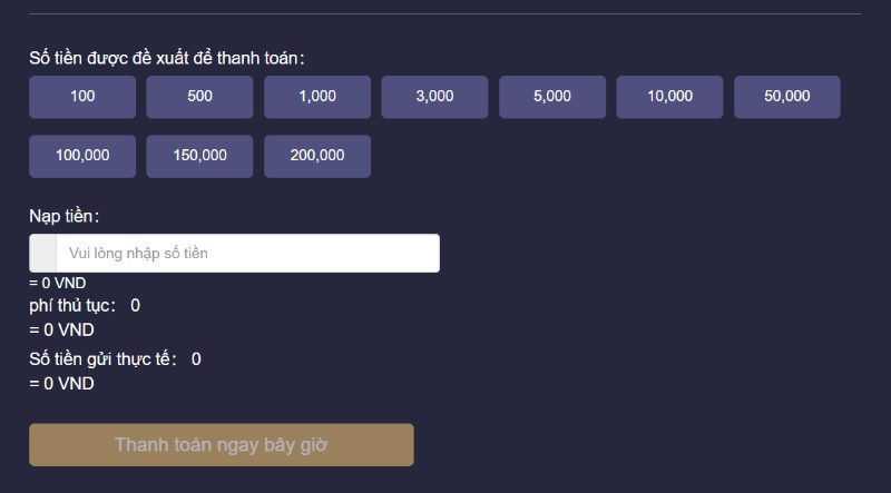 nạp rút tiền pq88